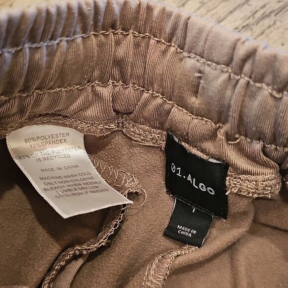 Tan Jogger Pants Size 7 Algo - Picture 5 of 13